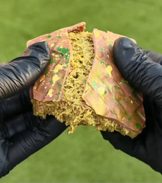 Dubai Chocolate Bar 200g - Belgian Milk Chocolate - Pistachio - Kunafa - Tahini