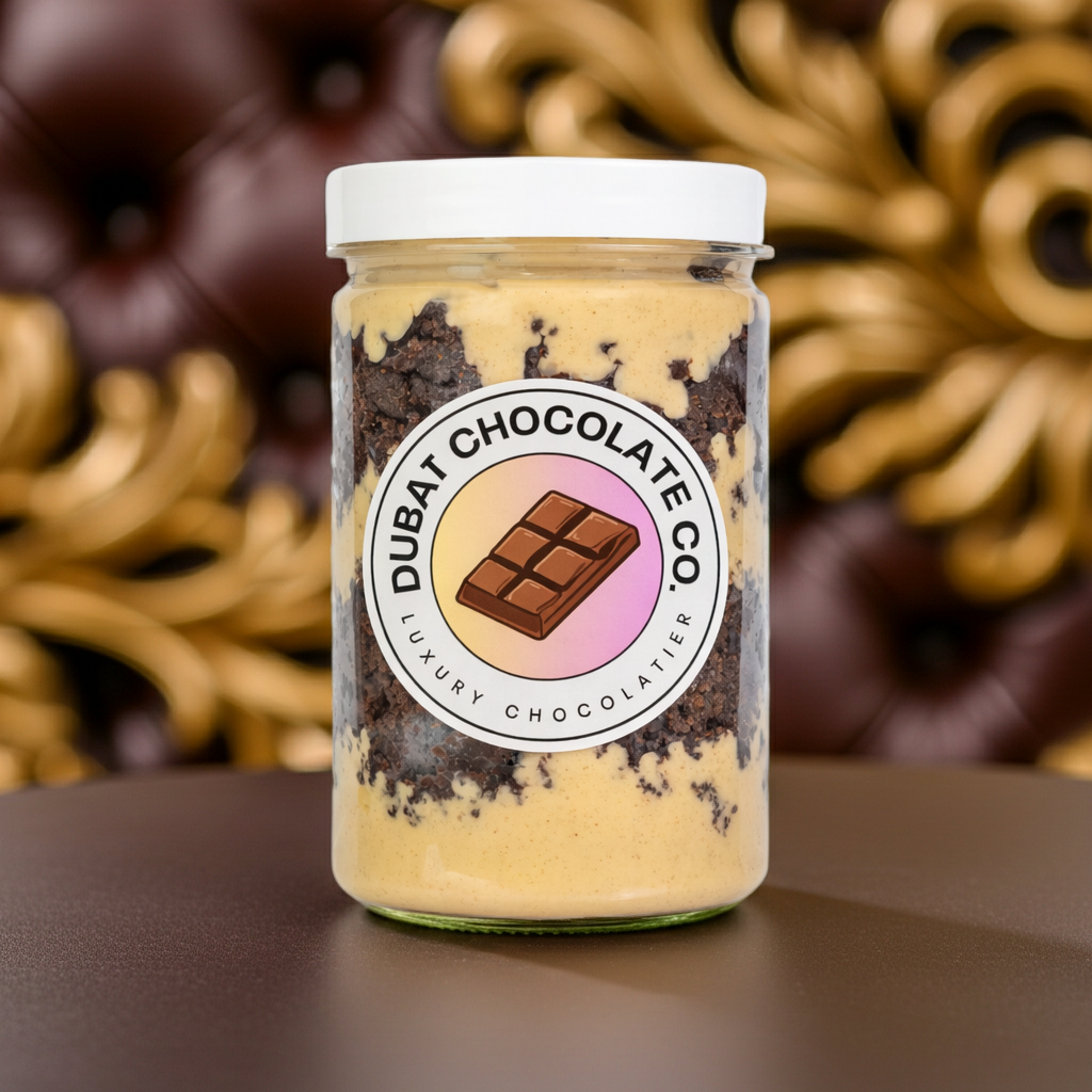 Kinder Brownie Cake Jar